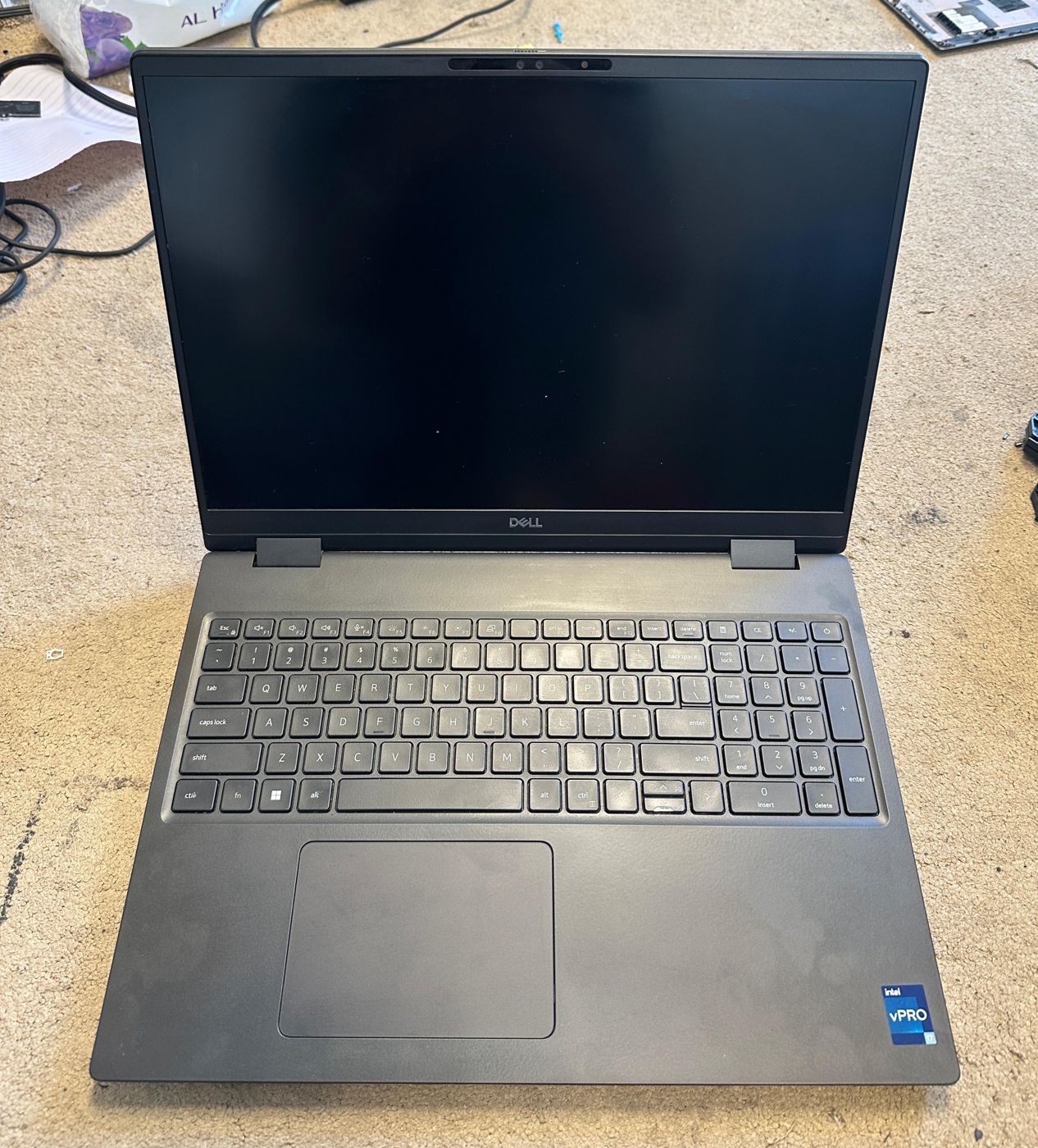 Laptop at MicroTech Vision